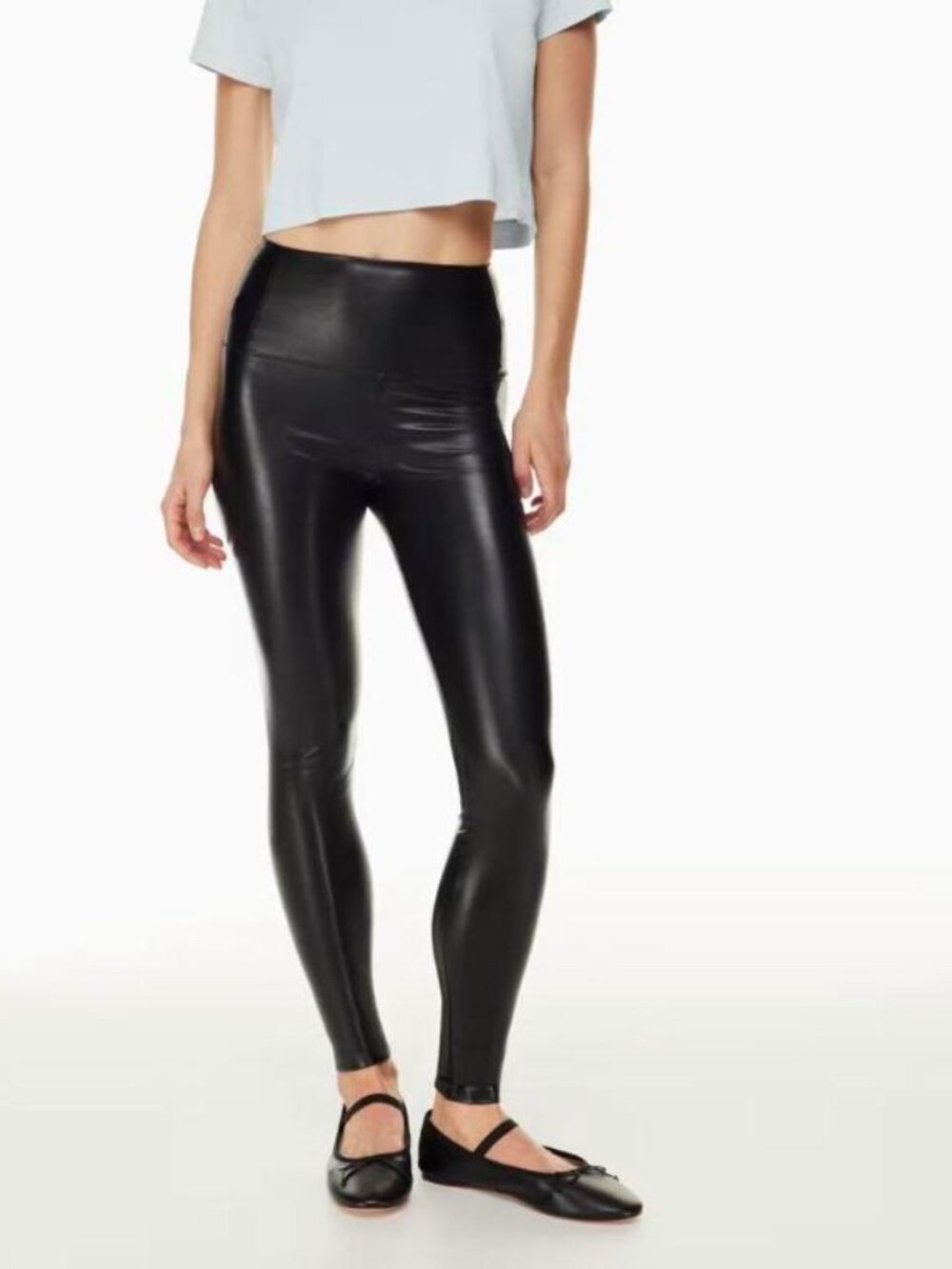 Aritzia Wilfred Free Daria Leather Leggings